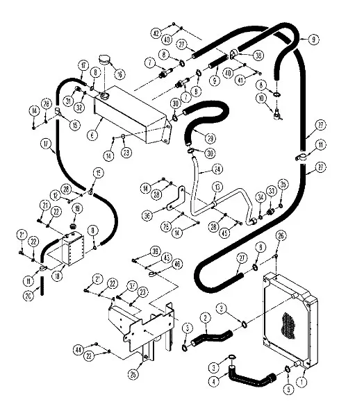 346351A1 - Патрубок вод. охл. ДВС TJ/St. STX